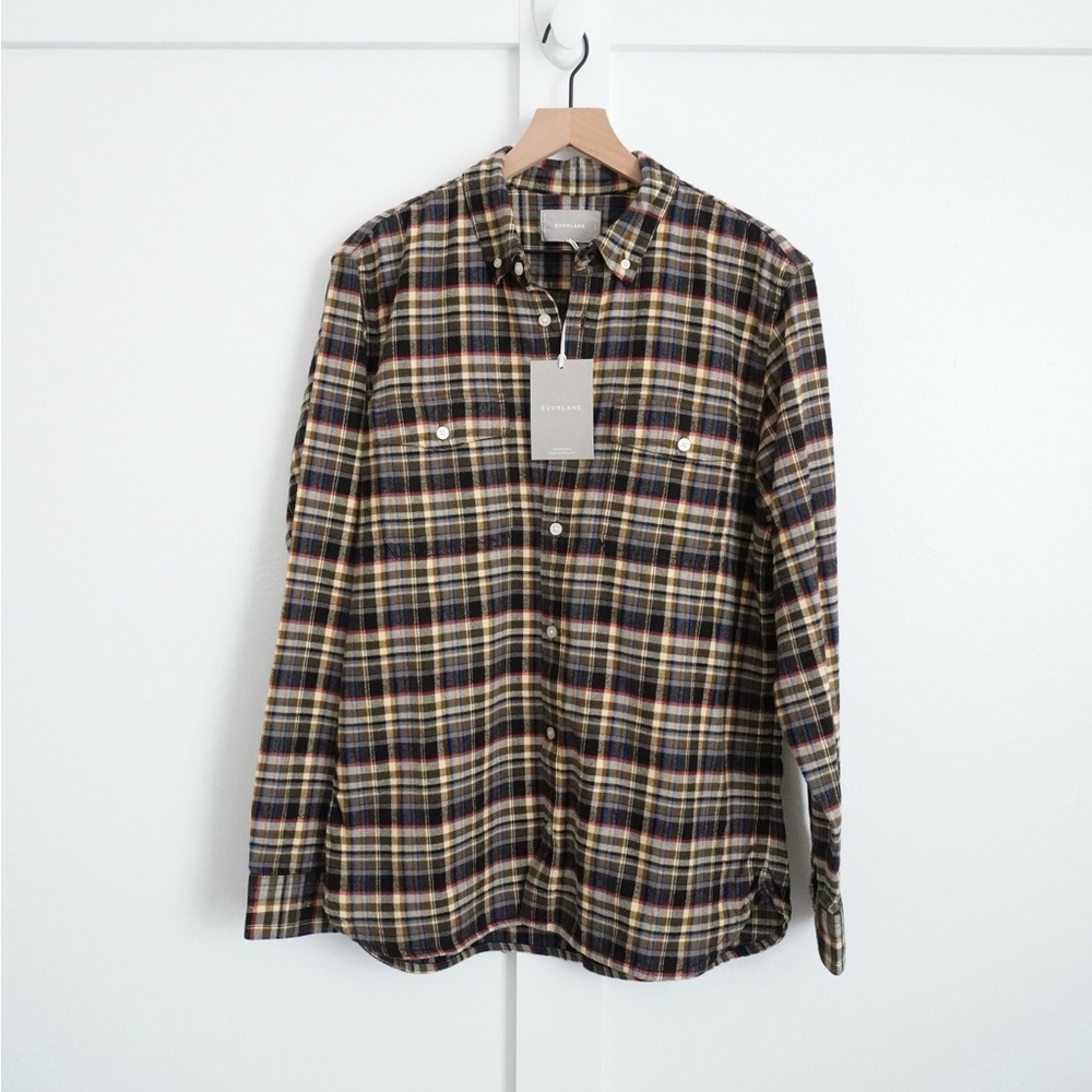 Everlane Men’s Plaid Button Down Flannel